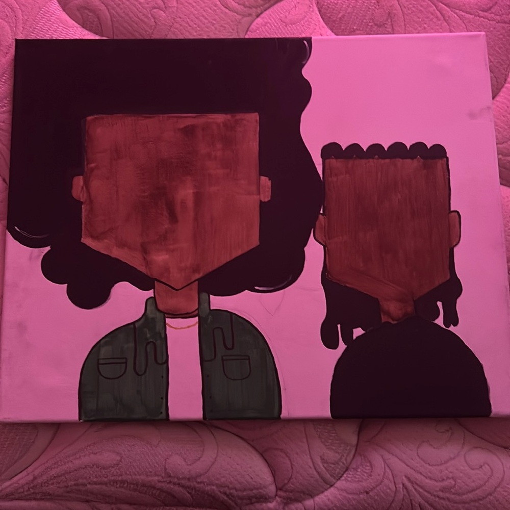 A painting of a childhood movie